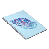 レインボーカラフル海シーセルイラストレーション ノートブック (右側)