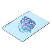 レインボーカラフル海シーセルイラストレーション ノートブック (左側)