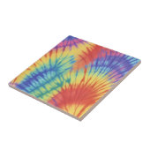 レインボーカラフル絞り染めパターン タイル (側面)