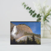 レインボーカラフル自然マウンテンパークデスティニー ポストカード (スタンド正面)