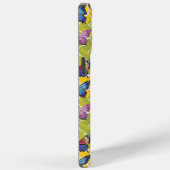 レインボーカラフル蝶デジタルパターン(の模様が)ある Case-Mate iPhoneケース (裏面 / 右)