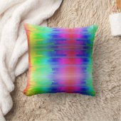 レインボーカラフル クッション (ブランケット)