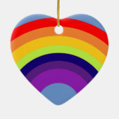 レインボーカラフル セラミックオーナメント (裏面)