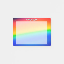 レインボーカラフル ポストイット