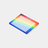 レインボーカラフル ポストイット (アングル)