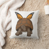 レインボーカラーのカメ クッション (ブランケット)