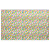 レインボーカラーのテディベア子供とベビー ファブリック (ヤード)