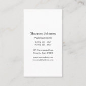 レインボーカラーの木 名刺 (裏面)