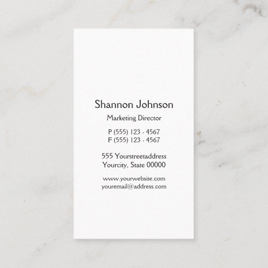 レインボーカラーの木 名刺 (裏面)