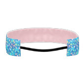 レインボーカラーアイスクリームスイーツ アスレチックヘッドバンド (裏面)