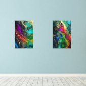 レインボーカラーアルコールイ絵を描ンク (ウッドフロア)