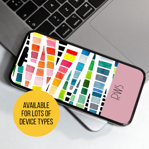レインボーカラーウォーターカラーモザイク抽象芸術 Case-Mate iPhone 14ケース