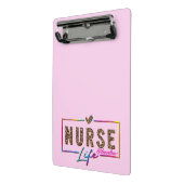 レインボーカラーエレガントの「ナースライフ」 ミニクリップボード (アングル2)