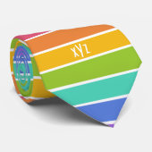 レインボーカラーカスタムのネクタイ ネクタイ (ロール)