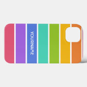 レインボーカラーカスタムケース Case-Mate iPhoneケース (裏面 (横))