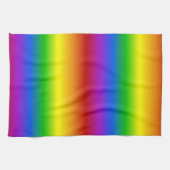 レインボーカラーカスタムズキッチンタオル キッチンタオル (横)