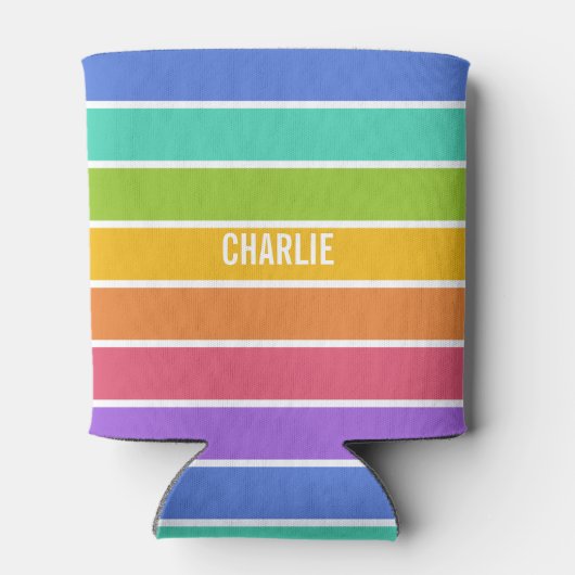 レインボーカラーカスタムズモノグラム缶クーラー 缶クーラー (裏面)