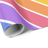 レインボーカラーカスタム紙 ラッピングペーパー (ロールコーナー)