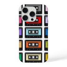 レインボーカラーカセットプリントヴィンテージカセットテープ