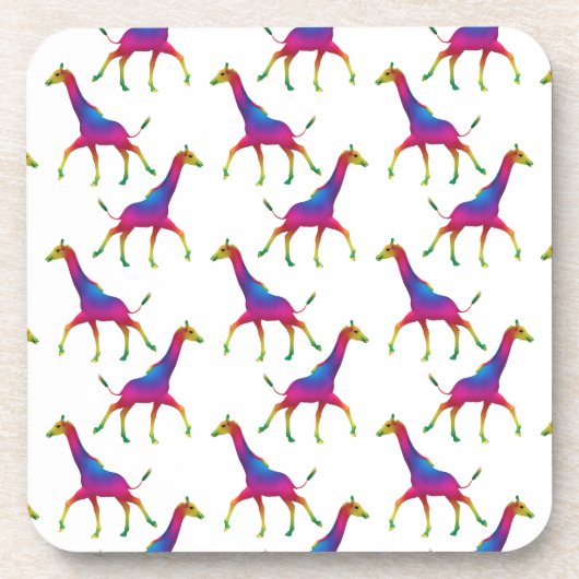 レインボーカラーキリン コースター (正面)