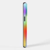 レインボーカラーグラデーション iPhoneケース (右側面)