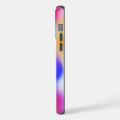 レインボーカラーグラデーション iPhoneケース (左側面)