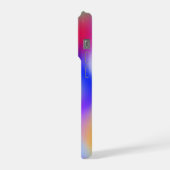 レインボーカラーグラデーション iPhoneケース (左側面)