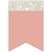 レインボーカラーグリッター誕生日 バンティングフラッグ (第1の旗)