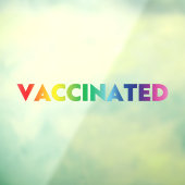 レインボーカラーゲイプライドlgbt lgbtq ウィンドウサイン (シート3)