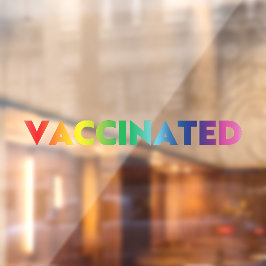 レインボーカラーゲイプライドlgbt lgbtq ウィンドウサイン