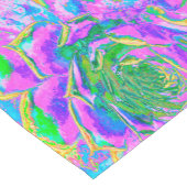 レインボーカラーズフィエスタジューセントセダムロゼット ショートテーブルランナー (コーナー)