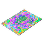 レインボーカラーズフィエスタジューセントセダムロゼット ノートブック (左側)