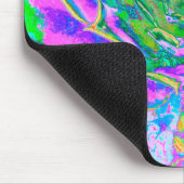 レインボーカラーズフィエスタジューセントセダムロゼット マウスパッド (コーナー)