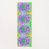 レインボーカラーズフィエスタジューセントセダムロゼット ヨガマット (正面)