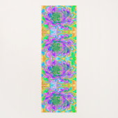 レインボーカラーズフィエスタジューセントセダムロゼット ヨガマット (裏面)