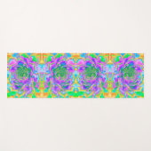 レインボーカラーズフィエスタジューセントセダムロゼット ヨガマット (正面(横))