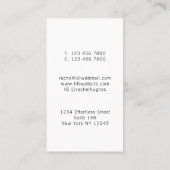 レインボーカラーズライフコーチ 名刺 (裏面)