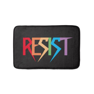 レインボーカラーズレジストバスマット バスマット