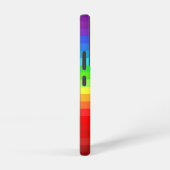 レインボーカラーデザイン カラフル SAMSUNG GALAXYケース (右側面)