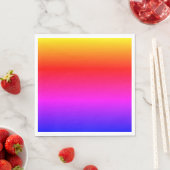 レインボーカラーナプキン スタンダードランチョンナプキン (インサイチュ)