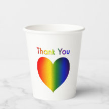 レインボーカラーハート