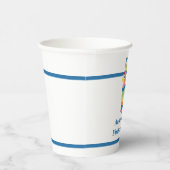 レインボーカラーピナタバースデーパーティー 紙コップ (右)