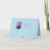 レインボーカラーフィッシュウォーターカラーシー誕生日カード カード (裏面)