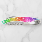 レインボーカラーフェイクグリッター ソムリエナイフ (裏面)