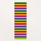 レインボーカラープライド国旗LGBTQIA+ ヨガマット (正面)