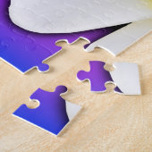 レインボーカラープルメリア1014ピース、 ジグソーパズル (側面)