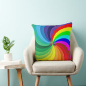 レインボーカラーマンダラ–46556 クッション (椅子)