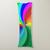 レインボーカラーマンダラ–46556 ボディピロー (正面縦)
