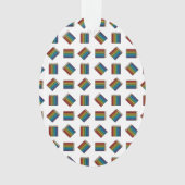 レインボーカラーリングペンシル オーナメント (正面)