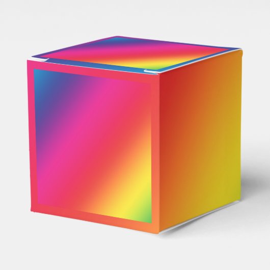 レインボーカラー優先ボックス フェイバーボックス (正面サイド)